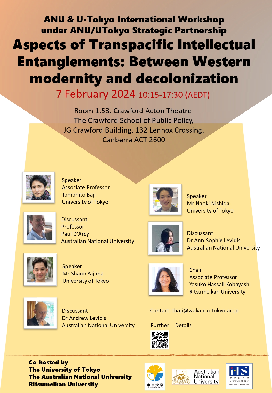 Aspects of Transpacific Intellectual Entanglements: Between Western modernity and decolonization